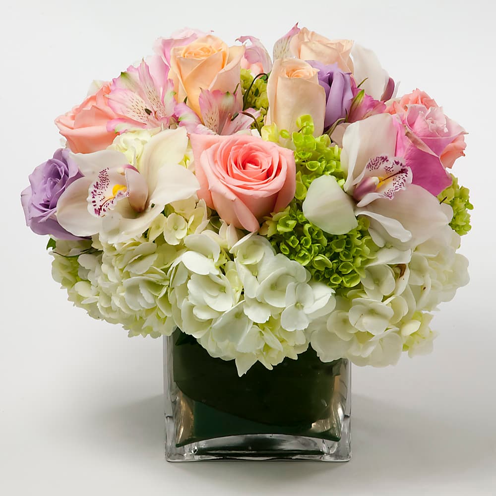 Angel's Touch white sympathy arrangement